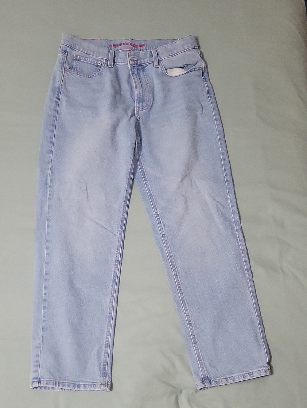 Lucky Brand Midrise Straight Leg